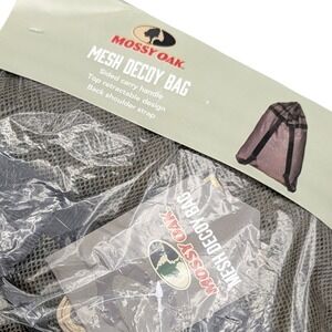 Mossy Oak Mesh Decoy Bag Olive Green Brown Outdoor Gear Duck Turkey Hunting